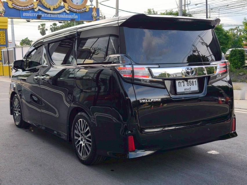 รหัสรถ KPV6561 2015 TOYOTA VELLFIRE 2.5 ZG TOP สุด สีดำ 13