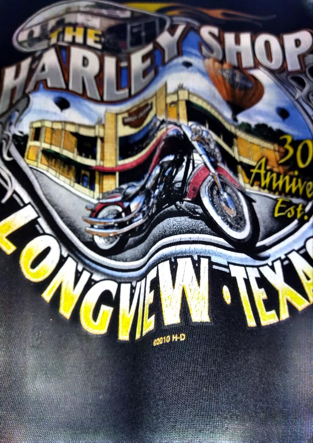เสื้อยืด ฮาร์เลย์ เดวิดสัน Harley Davidson ตอกปี2010 size L สภาพ8/10 รูปที่ 13