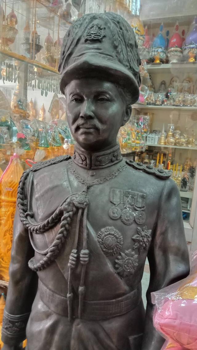 616.พระบรมรูปหล่อในหลวงรัชกาลที่ 5 พระบาทสมเด็จพระปรมินทรมหาจุฬาลงกรณ์ พระจุลจอมเกล้าเจ้าอยู่หัว (องค์ใหญ่)