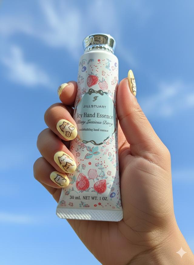 🩵 Jill Stuart Icy Hand Essence (Minty Luscious Berry) ✨ แฮนด์เอสเซนส์ลิมิเต็ด