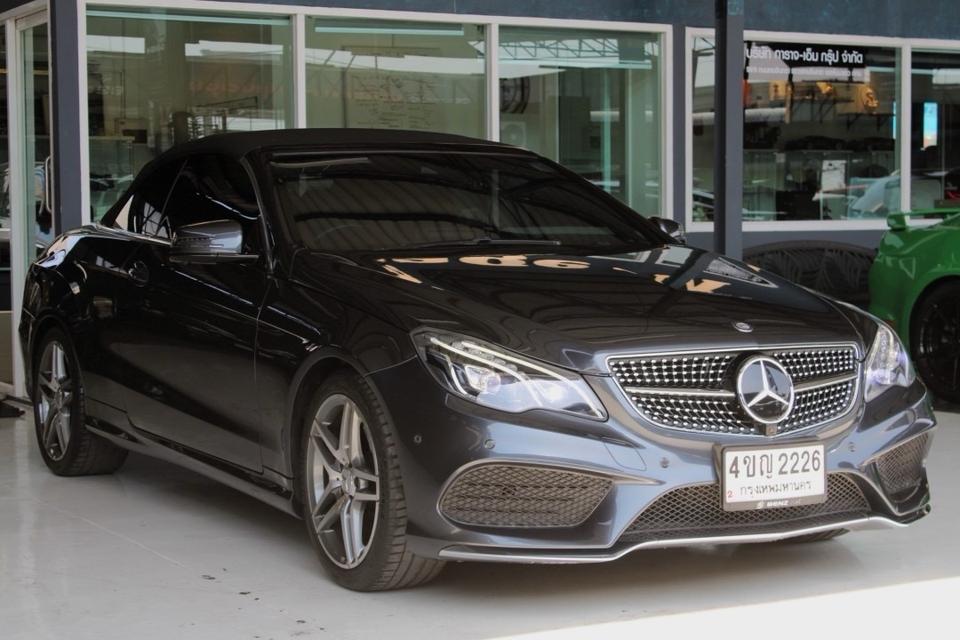 รหัส JRS2226 Mercedes Benz E200 Cabriolet (เปิดประทุน)  ปี2014 AMG  2