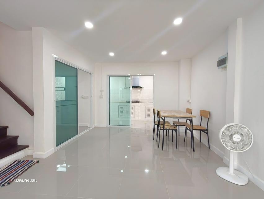 บ้านรามอินทรา ทาวน์เฮ้าส์ หมู่บ้านเสนาวิลล่า 9 คู้บอน 27 แยก 60 นัดชมบ้าน 085-318-6868 คุณวา 4