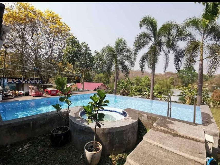 บ้านชั้นเดียวในพื้นที่1ไร่ 6