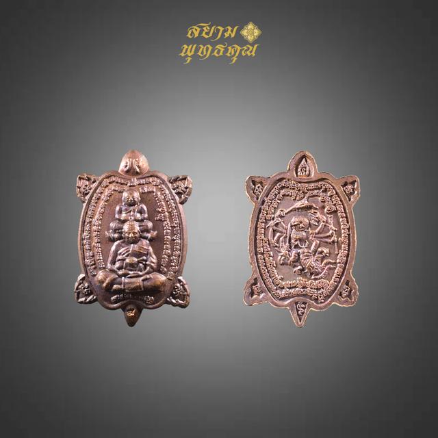 เหรียญหลวงพ่อเปิ่น พญาเต่าเรือนมหาลาภ วัดบางพระ จ.นูครปฐม หลังหนุมาน พิมพ์เล็ก