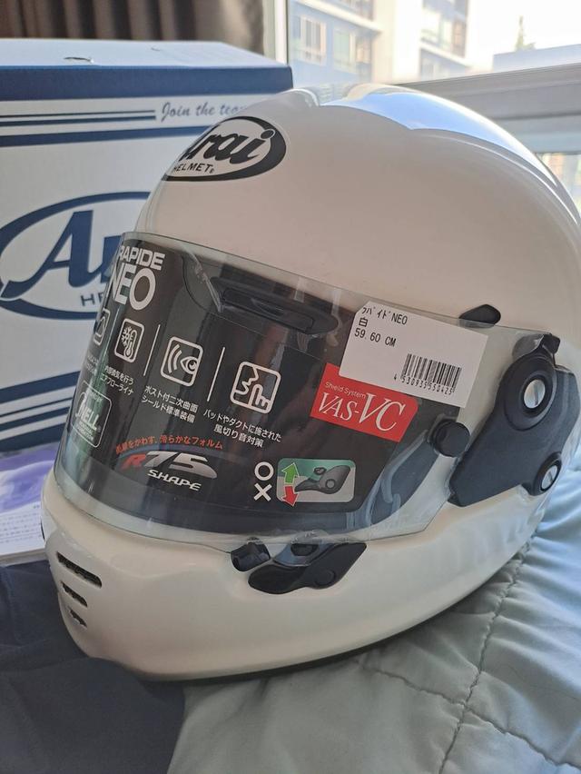 หมวก Arai Rapide Neo Size 59,60 สีขาว