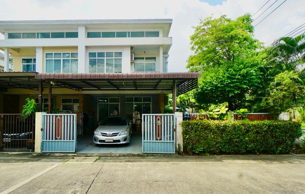 ขาย บ้านแฝด โครงการปัญฐิญา 3 ราชพฤกษ์–พระราม 5 ขนาด 49.7 ตร.ว. 128 ตร.ม. 3ห้องนอน หลังมุมหน้าโครงการ ทำเลศักยภาพ ใกล้รถไ 1