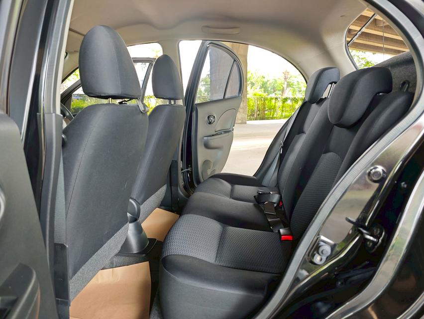 ขายรถ Nissan March 1.2V ปี 2012 สีดำ เกียร์ออโต้ 12