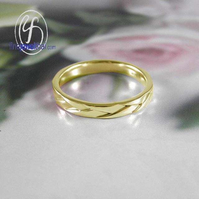 Finejewelthai แหวนคู่สำหรับคนรุ่นใหม่ ดีไซน์เรียบหรู มีเอกลักษณ์ ลดพิเศษ R1277_7800