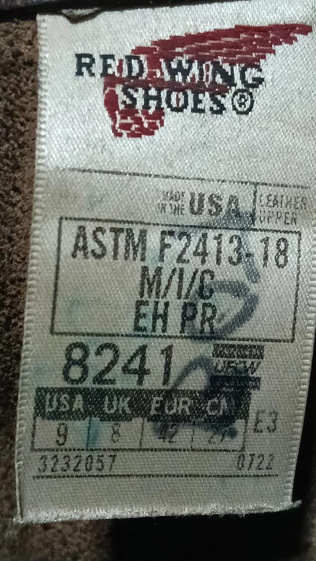 red wing shoes รองเท้าเซฟตี้ รูปที่ 6