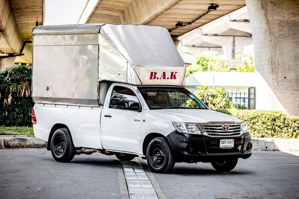 TOYOTA HILUX VIGO 2.7 J CNG STANDARD CAB ปี 2013  มือเดียวป้ายแดง 11