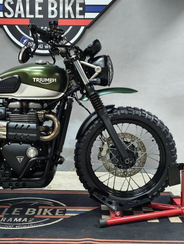 Triumph Street Scrambler 900 ปี 2019 abs ของแต่งครบพร้อมลุยได้เลย รูปที่ 6
