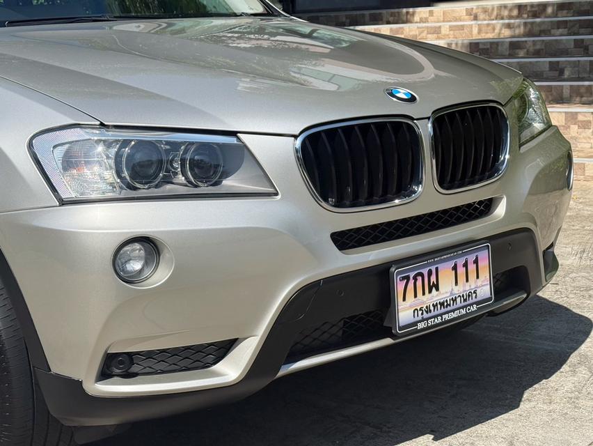 2014 BMW X3 20D XDRIVE รถมือเดียวออกป้ายแดง รถวิ่งน้อย เข้าศูนย์ตามระยะ รถไม่เคยมีอุบัติเหตุครับ 8