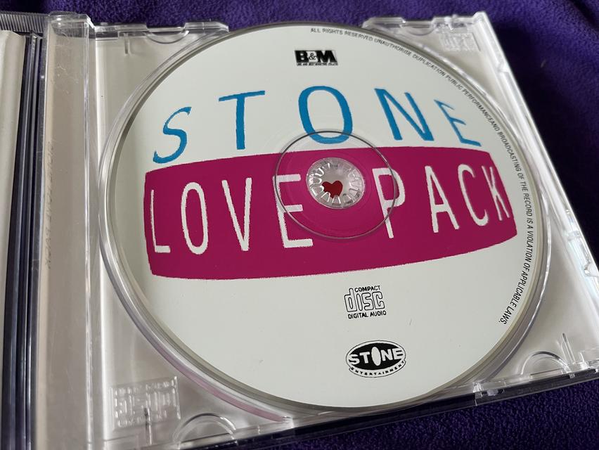 ￼CD รวมศิลปินจากค่าย STONE ENTERTAINMENT อัลบั้ม STONE LOVE PACK 3