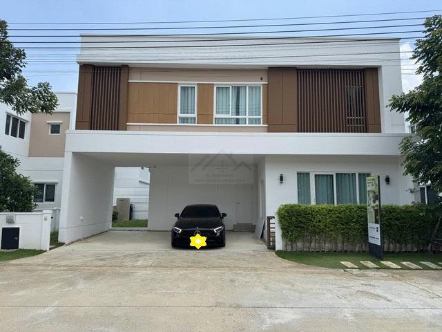 ให้เช่าบ้านเดี่ยว 2 ชั้น 58 ตรว. โครงการโมเดน บางนา-เทพารักษ์ ( บางบ่อ ) ใกล้ รพ.บางบ่อ 1