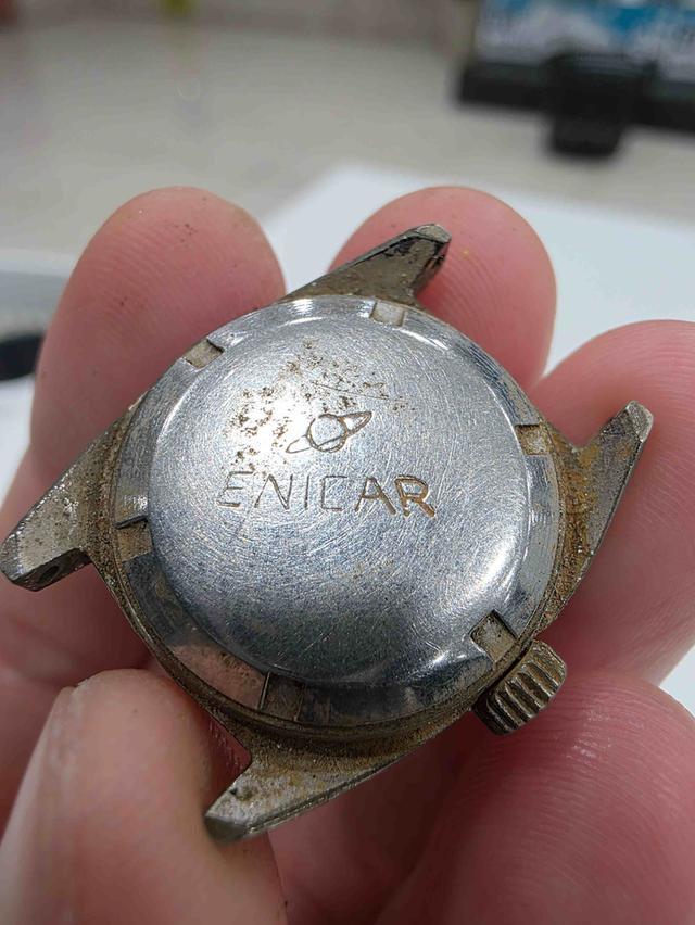 A.นาฬิกา ENICAR อินิก้า เก่าเก็บ รุ่นเก่า สวยขายตามสภาพ พร้อมส่ง รูปย่อยที่ 3