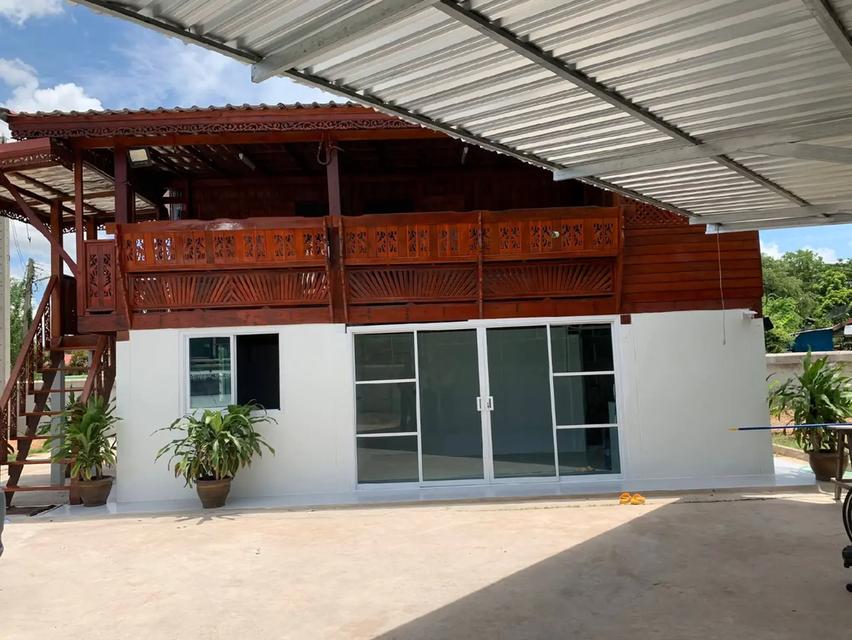 ขายบ้านสองชั้นครึ่งปูนครึ่งไม้พร้อมที่ดิน 17