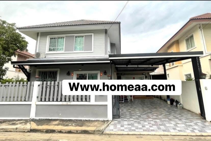 ขาย ด่วนนน บ้านเดี่ยว 2 ชั้น หมู่บ้าน สินทวีกรีนวิลล์2  สภาพใหม่พร้อมอยู่ ทำเลดี เดินทางสะดวก 2