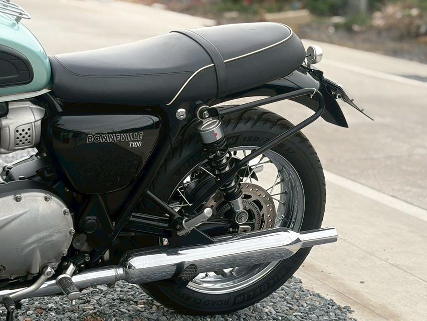 Triumph bonneville T100 ปี 2017 ฟ้าขาว รูปที่ 12
