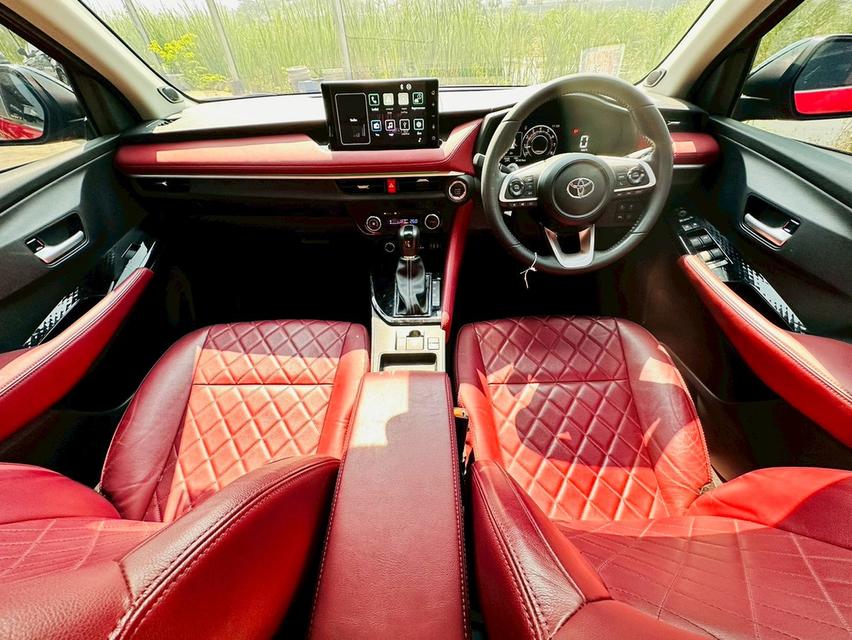 รถบ้านเข้าใหม่ สีสดใส จะถูกจะแพงแดงไว้ก่อนเลยจ้า เดิมทั้งคัน ไมล์เพียง34,000โลเท่านั้น เข้าศูนย์ตลอด  #TOYOTA YARISATIV 1.2PREMIUM LUXURY ปี2022จด202 รูปที่ 13