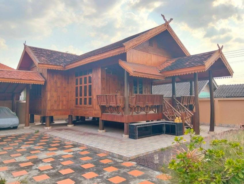 ที่ดิน 1 งาน พร้อมบ้านทรงไทยสวยๆ แถวตะเคียนเตี้ย 5