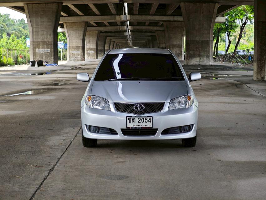 ขายรถ Toyota Vios 1.5E ปี 2007 สีเทา เกียร์ออโต้