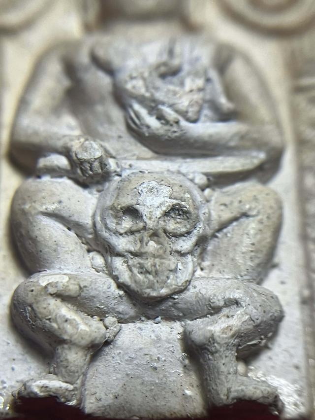 พระขุนแผนขี่โหงพราย หลวงพ่อกวย พิมพ์หน้าเทวดาเนื้อผงน้ำมัน ผสมผงพุทธคุณ ปี2500-2510 สายขุนแผนโหงพราย ชอบทางด้านมหาเสน่ห์แรงๆ 7