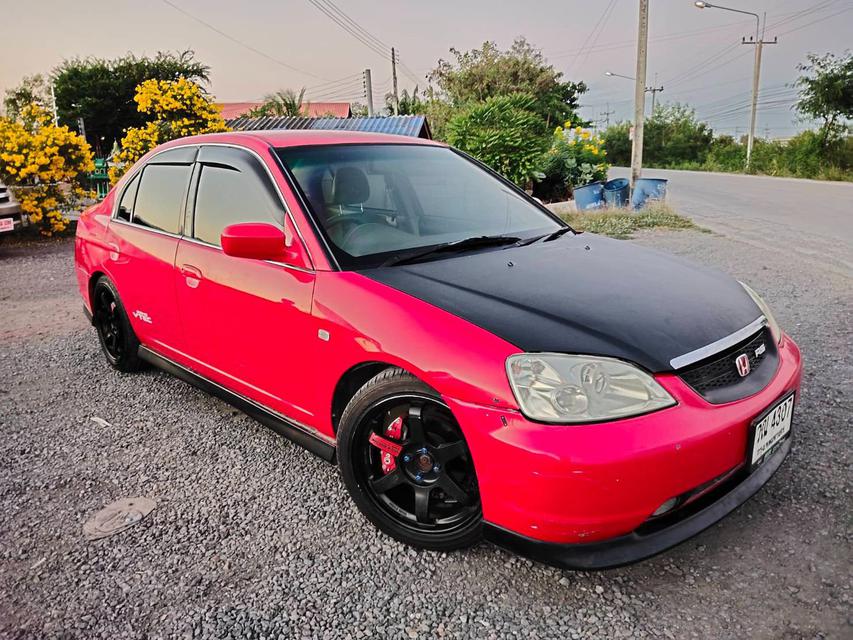 ขาย Honda Civic สีแดง ปี2002 ราคา 89,000 บาท ลำลูกกา ปทุมธานี 5