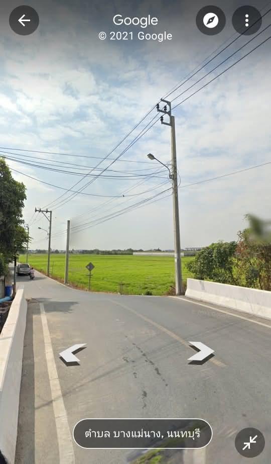 ที่ดิน นนทบุรี 15ล้าน/ไร่10ไร่ 150 งาน 4