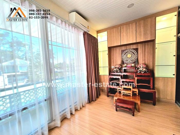 Perfect Place เฟส 5 ราชพฤกษ์ 107.8 ตร.ว. ระบบระบายความร้อน SCG หลังใหญ่ สวย ครบ พร้อมอยู่ 6 ห้องนอน เฟอร์นิเจอร์ครบชุด 13