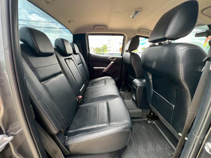 FORD RANGER 2.2 XLT ปี 2022 โฉม HI-RIDER DOUBLE CAB สีเทา เกียร์ธรรมดา ดีเซล 9