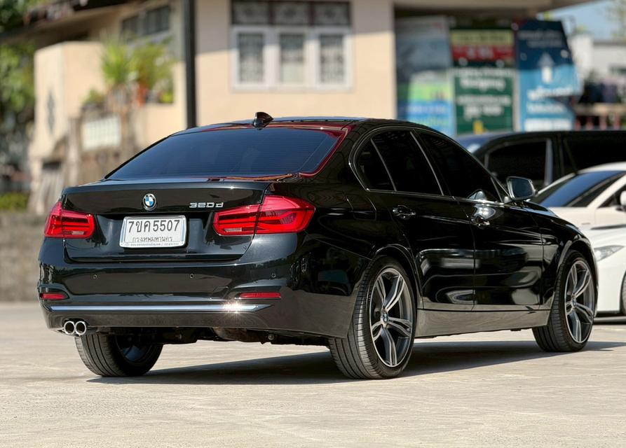 ปี 2016 BMW SERIES 3, 320d LUXURYโฉม F30 ปี12-20 สีดำ เครื่องยนต์ดีเซล รูปที่ 8