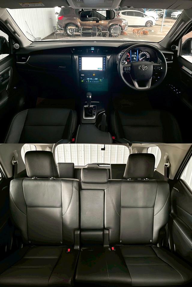 สภาพป้ายแดง *เลขไมล์ 24,xxx km. ฟรีดาวน์จัดได้เต็ม รถบ้านสภาพดี Toyota Fortuner 2.4G LEADER รูปที่ 11
