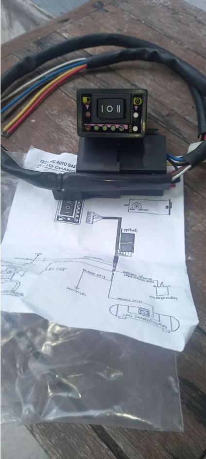 สวิทช์ออโต้ สวิทช์แก๊ส LPG ATX-F1 เครื่องยนต์หัวฉีด ระบบดูด 2