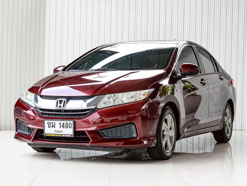 HONDA CITY, 1.5 V i-VTEC ปี 2015 (VAT.)