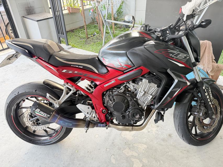 Cb 650 F ปี2016 ไมล์ 27000 รถบ้าน ไม่ค่อยได้ขับ ราคา 90000 ต่อรองได้ รูปที่ 3