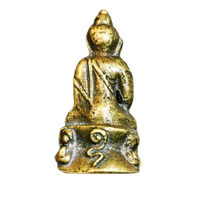 	พระกริ่งหลวงพ่อจาด พิมพ์ใหญ่ วัดบางกระเบา(ออกวัดบางหอย)ปี2485 4