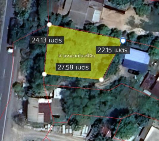 ขายที่ดิน 197 ตรว.ติดถนนบางอ้อบางนา ห่างถนนรังสิตนครนายกเข้าบ้านนา 400 เมตร ฝั่งขาออกบ้านนา 4