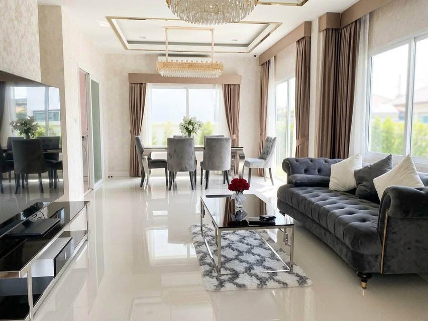บ้านเดี่ยว หลังมุม  4 ห้องนอน ให้เช่า วงแหวน ลำลูกกา คลอง 6 1