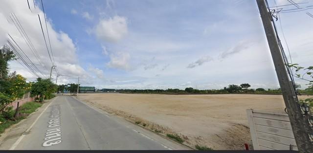 PB5325 ขายที่ดิน ย่านบางนา-ตราด กม23 ผังเมืองสีม่วง ขนาด 15 ไร่ หน้ากว้างติดถนนประมาณ 140 เมตร