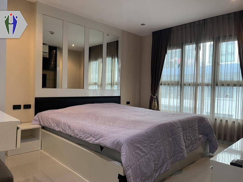 ให้เช่าคอนโดเดอะบลูเรสซิเด้นพร้อมอยู่ พัทยาใต้ 10,000 คอนโดขนาด 38 ตารางเมตร 1 ห้องนอน 1 ห้องน้ำ 1 ห้องนั่งเล่น พร้อมระเบียงกว้าง คอนโดนี้มีเฟอร์นิเ 8