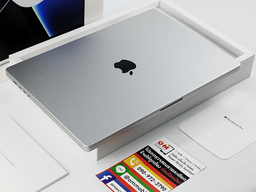 ขาย/แลก Macbook Pro 16-inch 2021 M1Pro Ram16 SSD512 Space Silver ศูนย์ไทย สภาพสวยมาก แท้ ครบกล่อง เพียง 63,900 บาท 4