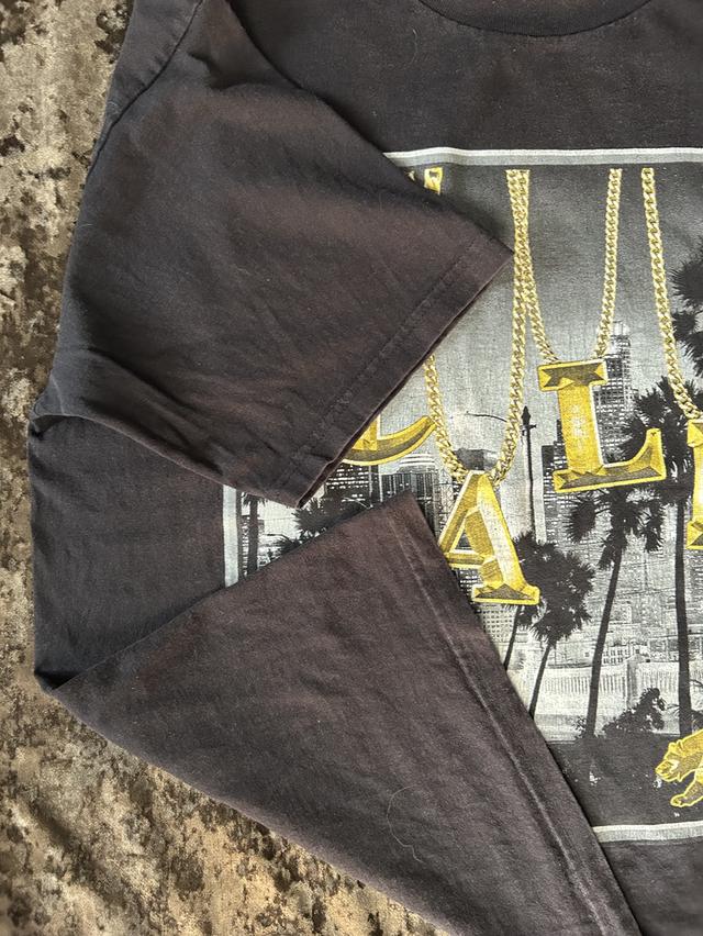 [เปิดขาย] 🌴 Vintage Y2K Pro Club "CALI" Heavy Weight Tee รูปที่ 8