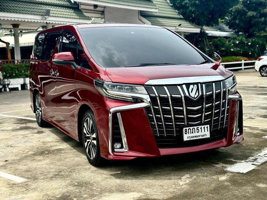 Toyota Alphard Sc ปี 2020 สีแดง รหัส SG5111 3