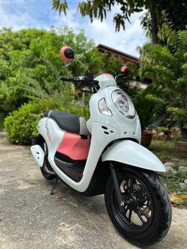 Honda Scoopy i สีขาวชมพู สวยแจ่ม 3