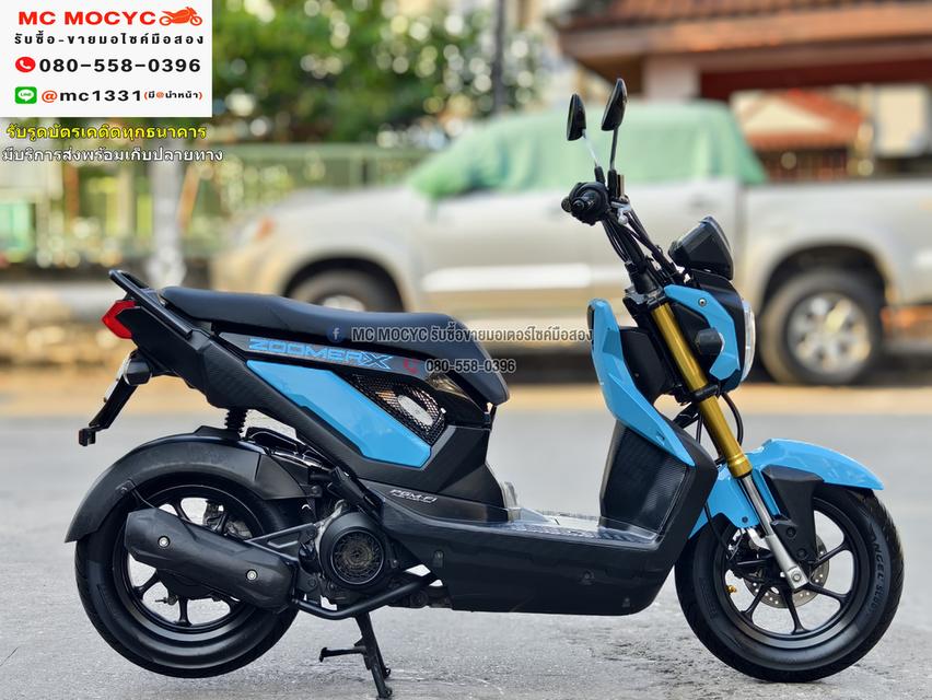 Zoomer x 2015 ไมล์แดง วิ่ง20000โล ยางพีรารี่ รถบ้านชุดสีสวย เครื่องท่อเดิม เล่มชุดโอนครบ  No844    4