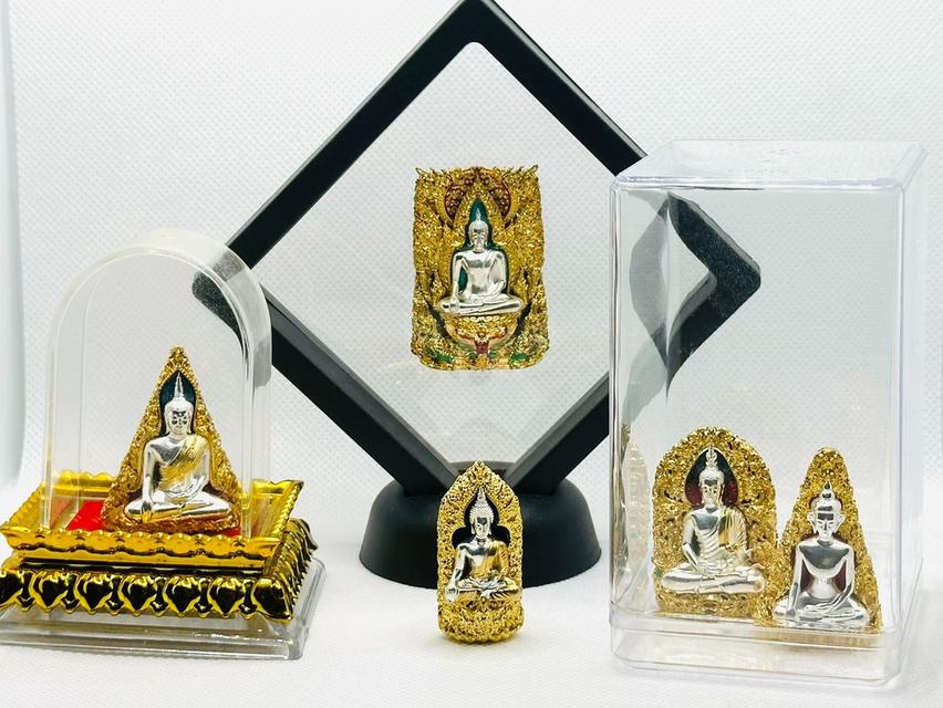 พระพุทธศิลป์ เบญจภาคี เนื้อเงิน รูปที่ 18