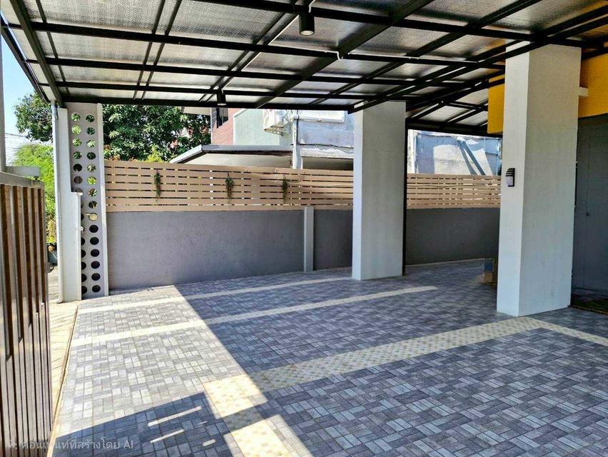 บ้านเดี่ยว2ชั้น 50ตร.วา ทำเลติดรถไฟฟ้าสีชมพู1.5กม 5