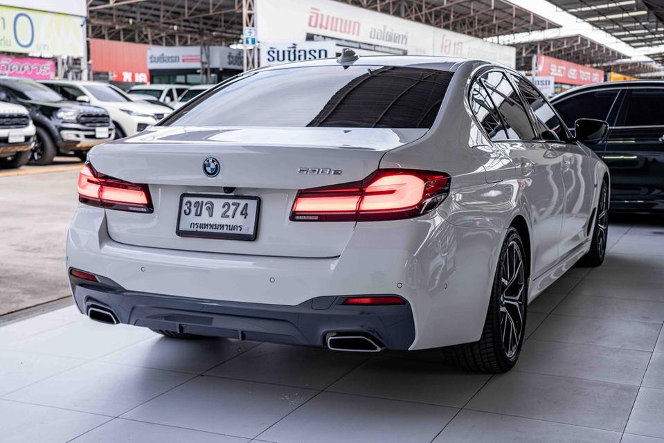 รหัสรถ NP274 BMW 530e M SPORT 2022 8