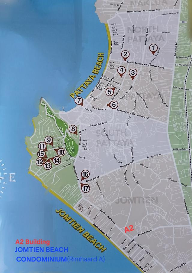 To sell One-Bed Room at Jomtien Condominiun beside of Jomtien Beach, Pattaya ---- ONLY 2.18 million baht 20