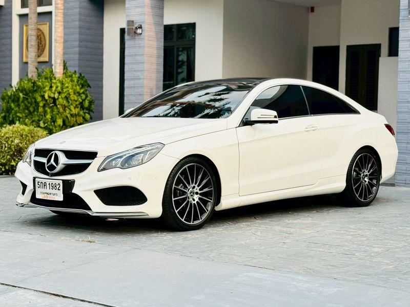 Benz E200 W207 เครื่อง 2.0turbo Amg Dynamic ไมล์ 50,xxx กม สีขาว ปี 2014 20
